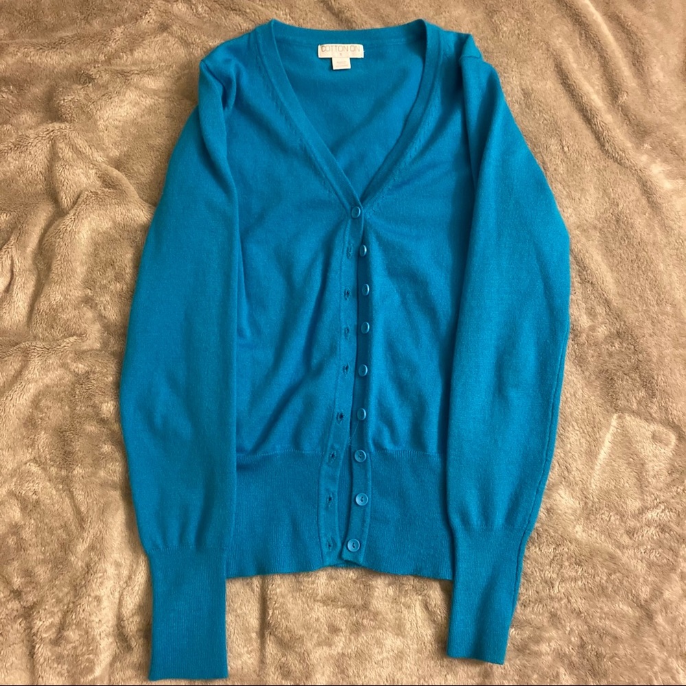 CottonOn Light Blue Cardigan